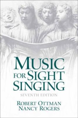 Music for Sight Singing by Robert W. Ottman and Nancy Rogers (2006, Trade...