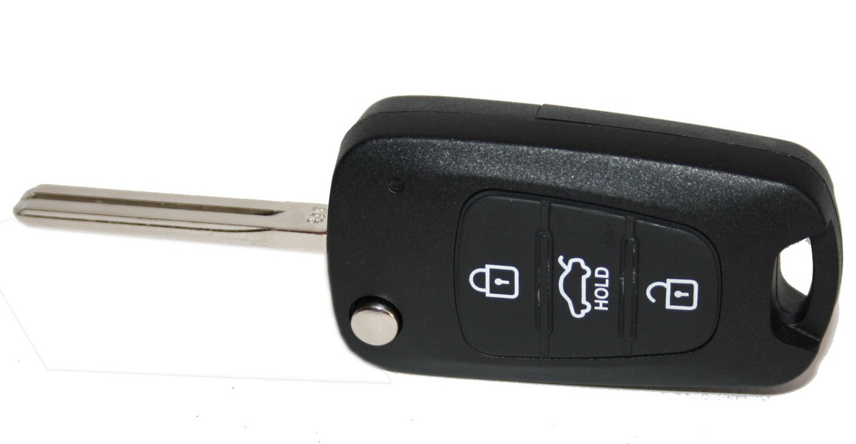 Tastenfeld Für Autoschlüssel - Kompatibel Mit Hyundai I20, I30, Kia Rio U.v.m.