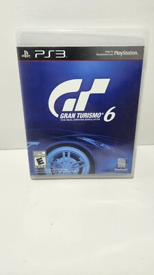 Gran Turismo 6 (Sony PlayStation 3, 2013) PS3 Racing Game No manual Tested