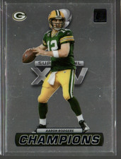 2022 Clearly Donruss Clearly Champions #5 Aaron Rodgers 