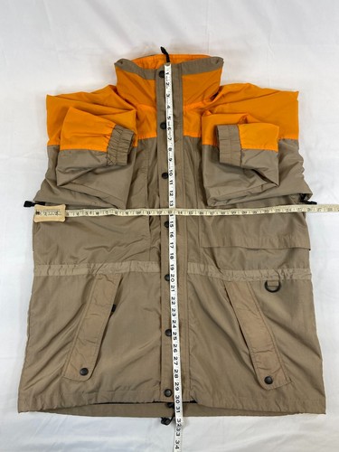 Herren L Regenjacke Justin Stiefel mehrere Taschen faltbar Kapuze Knöpfe Reißverschluss - Bild 9 von 9