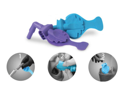 Dental Mr Thirsty One Step | Retractor Cum Suction 1 small n 1 large | USA STOCK