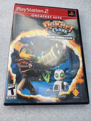 Broken as-is Ratchet & Clank: Going Commando PlayStation 2. No Manual *untested