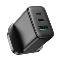Joyroom JR-TCF10 SchnellladegeräT 2X USB-C USB-A 32W (Uk-Stecker) WandladegeräT
