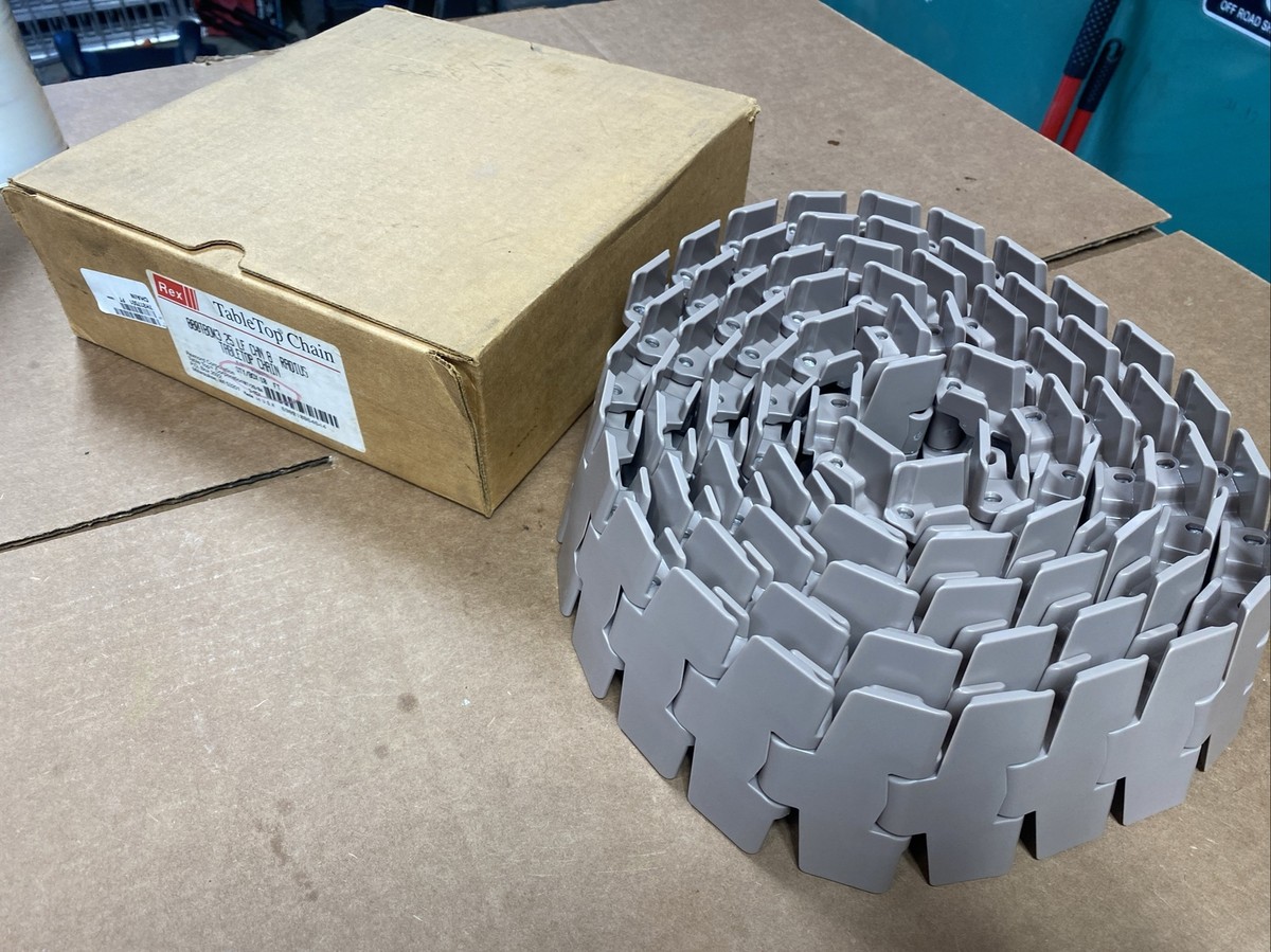 NEW Rexnord LF880TAB BO 3.25 10FT Conveyor Chain 1.5” Pitch