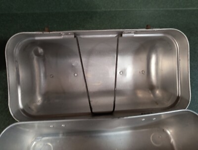 VTG Collectible Priscilla Ware Aluminum Miners Workman's Lunch Box