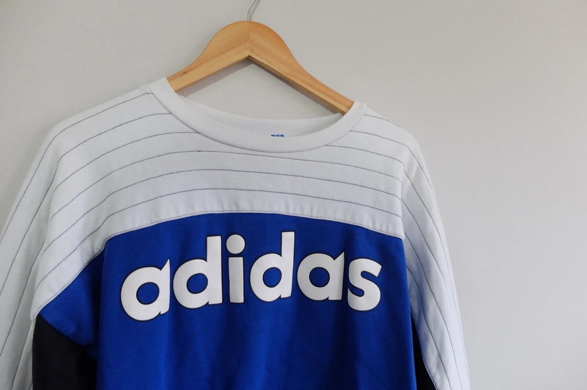 Adidas Originals x Nigo sweatshirt top M Blue White Black Sweater Trefoil 2014