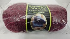 Sensations Rainbow Boucle Yarn Fuschia 