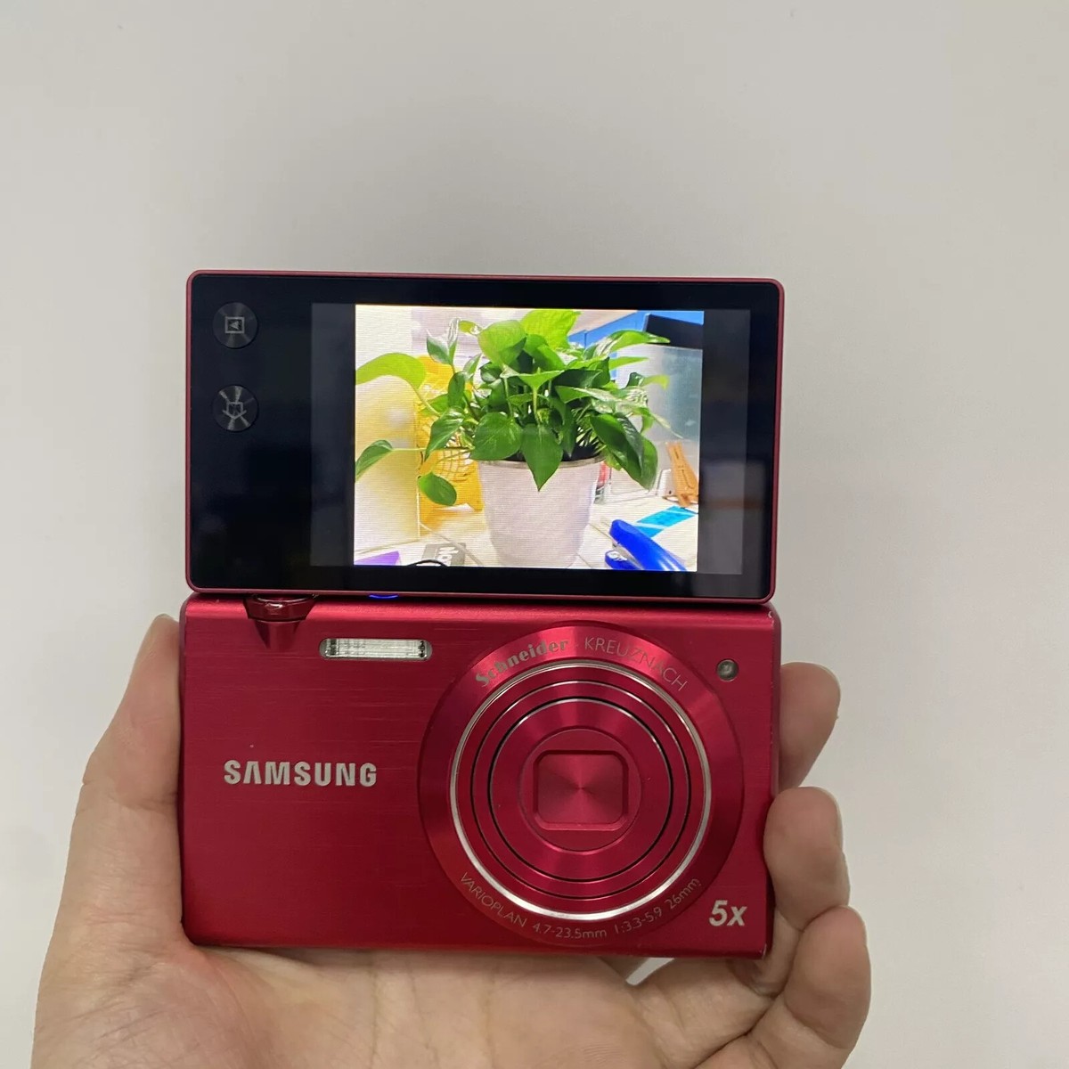 Samsung mv800 デジタルカメラ 赤 5倍ズーム Samsung MV800 Digital