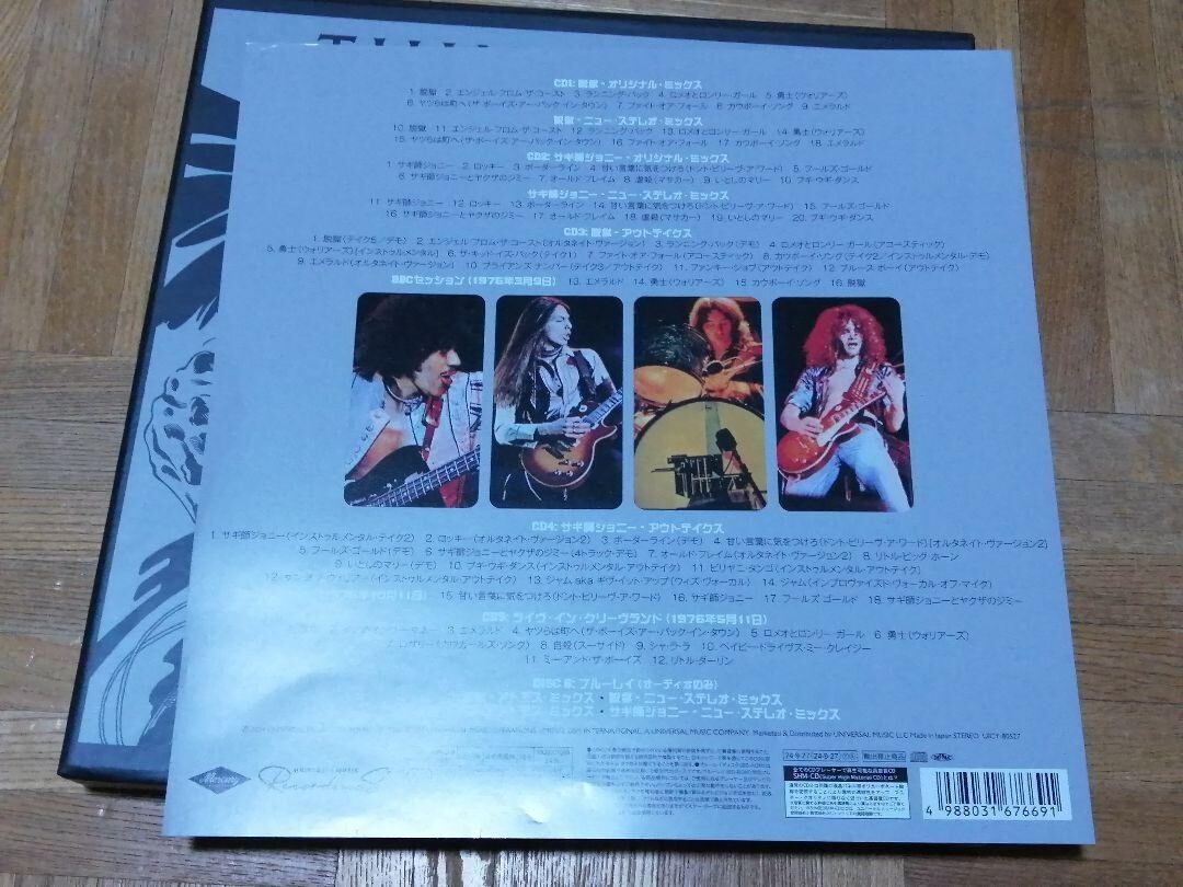 THIN LIZZY『1976 (5CD+Blu-ray)』【未開封】 THIN LIZZY 1976 Jailbreak & Johnny 5CD+Blu-ray Box Limited