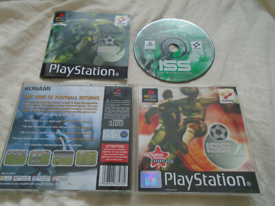 ISS Pro Evolution Soccer PS1 (KOMPLETT) PlayStation Konami Football Black Label