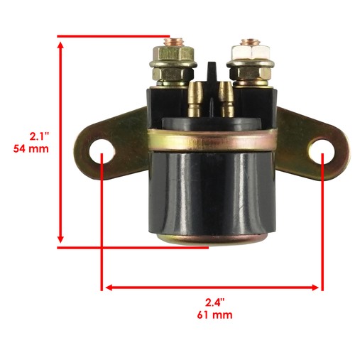 Starter Solenoid Relay for Arctic Cat 300 2X4 4X4 1998 1999 00 01 02 03 04 2005 - Picture 2 of 7