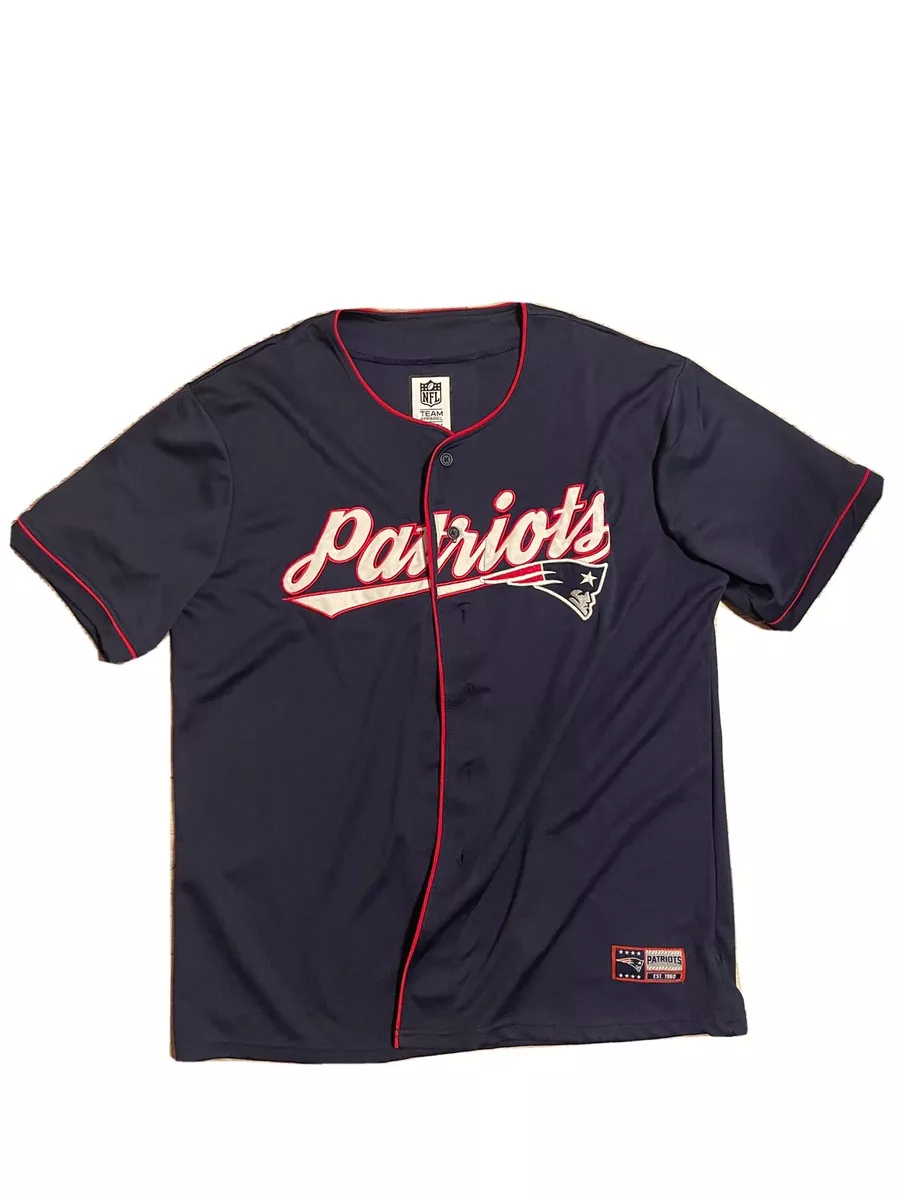 New england 2025 patriots baseball jersey