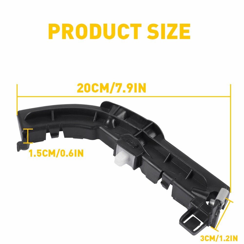 JGD ATTACK! - 68024340AE Rear Bumper Bracket – Right Side (CHALLENGER - Foto 3