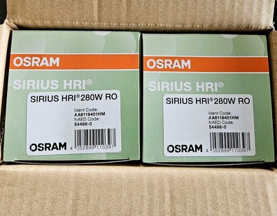 OSRAM SIRIUS HRI 280W (RO) Studiolampe Neu Robe Pointe