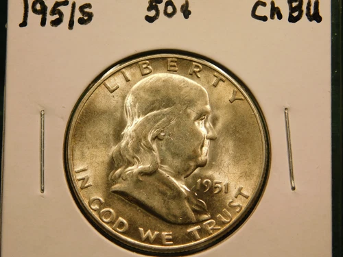 1951 S   Franklin Half  Item #12578