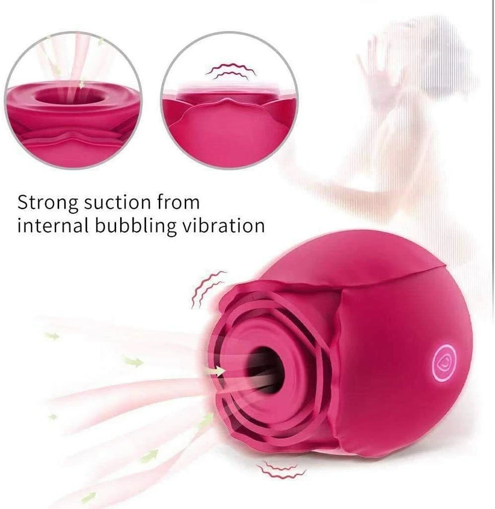 Suction Vibrator Sucking Breast Pump Women Tool Nipple Oral Sex Toy  Rechargeable | eBay