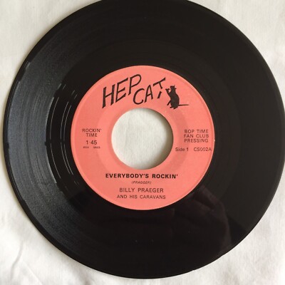 Billy Praeger And His Caravans    Everybody's Rockin' / Do It Bop 7'' 45rpm