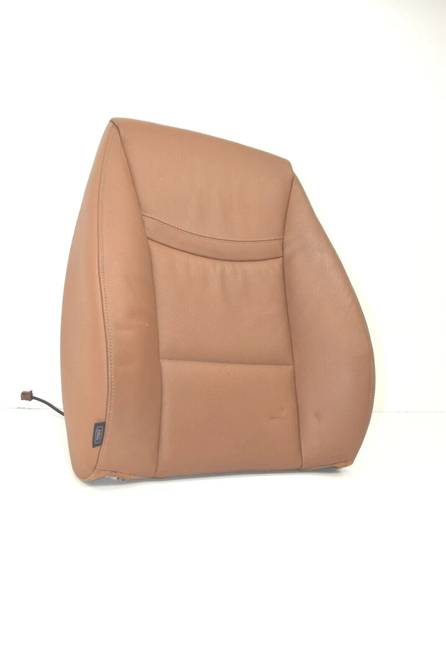 BMW 328i 2009-2012 sedán OEM asiento delantero derecho del lado del pasajero cojín superior marrón Foto 2 de 4