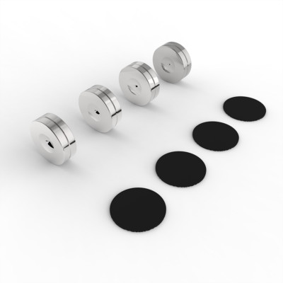 Stainless Steel Shockproof Isolation Stand Feet Spike Pads Speaker Natural Sound