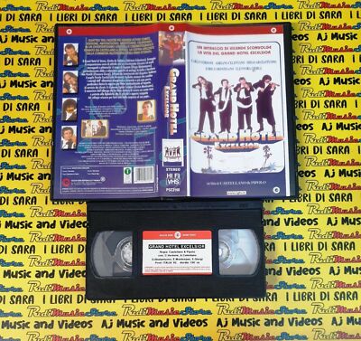 VHS Film GRAND HOTEL EXCELSIOR 1982 A.Celentano Verdone CECCHI GORI PSC3160(F256
