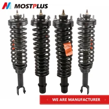 4PCS Front+Rear Shock Struts For 96-00 Honda Civic 97-00 Acura EL 171291 171292
