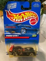 1998 Hot Wheels Mainline/Sammler #1071 Panoz GTR-1 Schwarz W / Chrom 3 Sp RäDer
