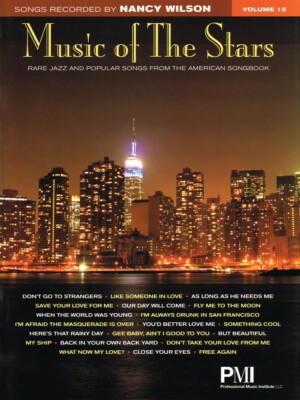 Nancy Wilson Sheet Music of the Stars Vol 15 Piano Vocal Guitar Book 000001387