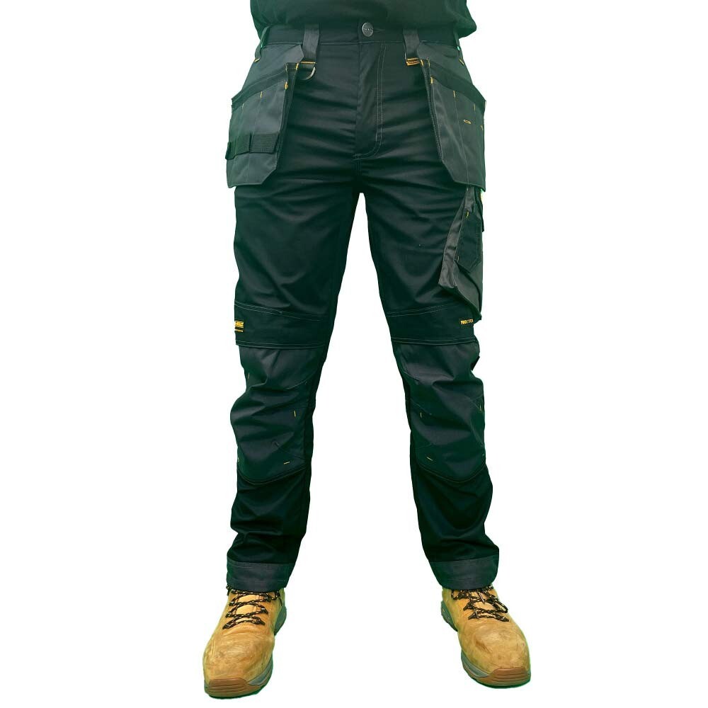 Dewalt Work Trousers Slim Fit with Stretch Panels Pro Stretch