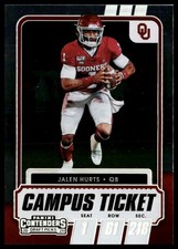 2021 Panini Contenders Draft Picks #26 Jalen Hurts Campus Ticket