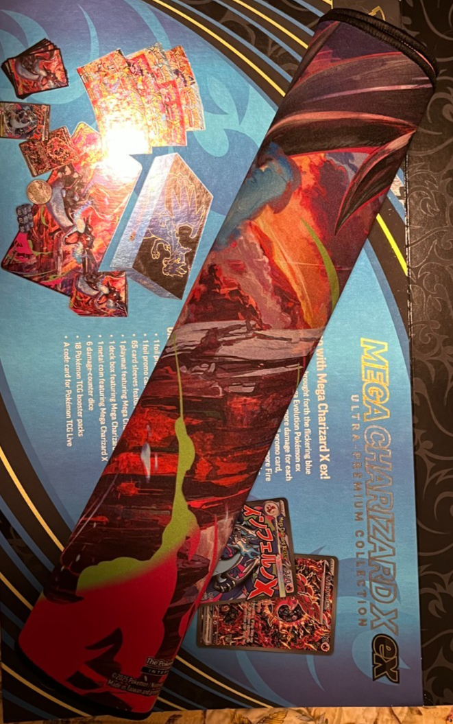 ポケモンカードゲーム Overseas Mega Charizard EX Playmat Set Pokemon TCG Mega Charizard X EX Playmat From UPC Ultra Premium