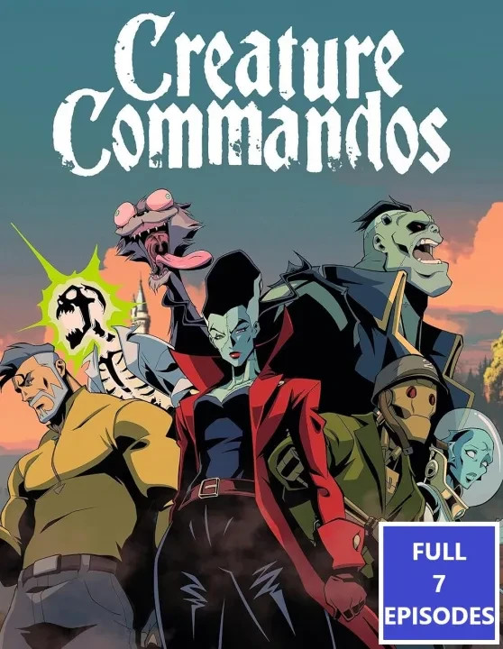Creature Commandos Season 1 (2024) TV Series Animation Brand New