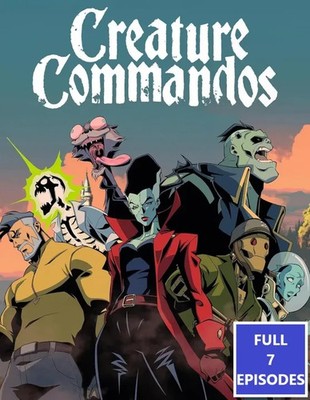 Creature Commandos Season 1 (2024) TV Series Animation Brand New & Sealed