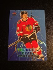 2025 Upper Deck Cdd Exclusive Fleer Ultra Thunderclap - NHL Connor Bedard #2