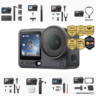 Osmo Action 6 Standard / Adventure Combo  Selectable options NO Tariffs In US