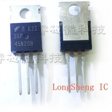 10PCS SSP45N20B Encapsulation:TO-220,200V N-Channel MOSFET *lg