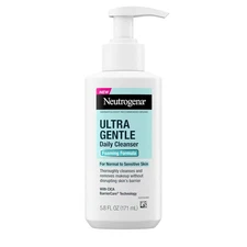 Neutrogena Ultra Gentle Foaming Facial Cleanser, Foaming Face Wash for Sensitive