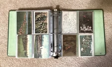 lot of WW1 Postcards in Album 193 in all