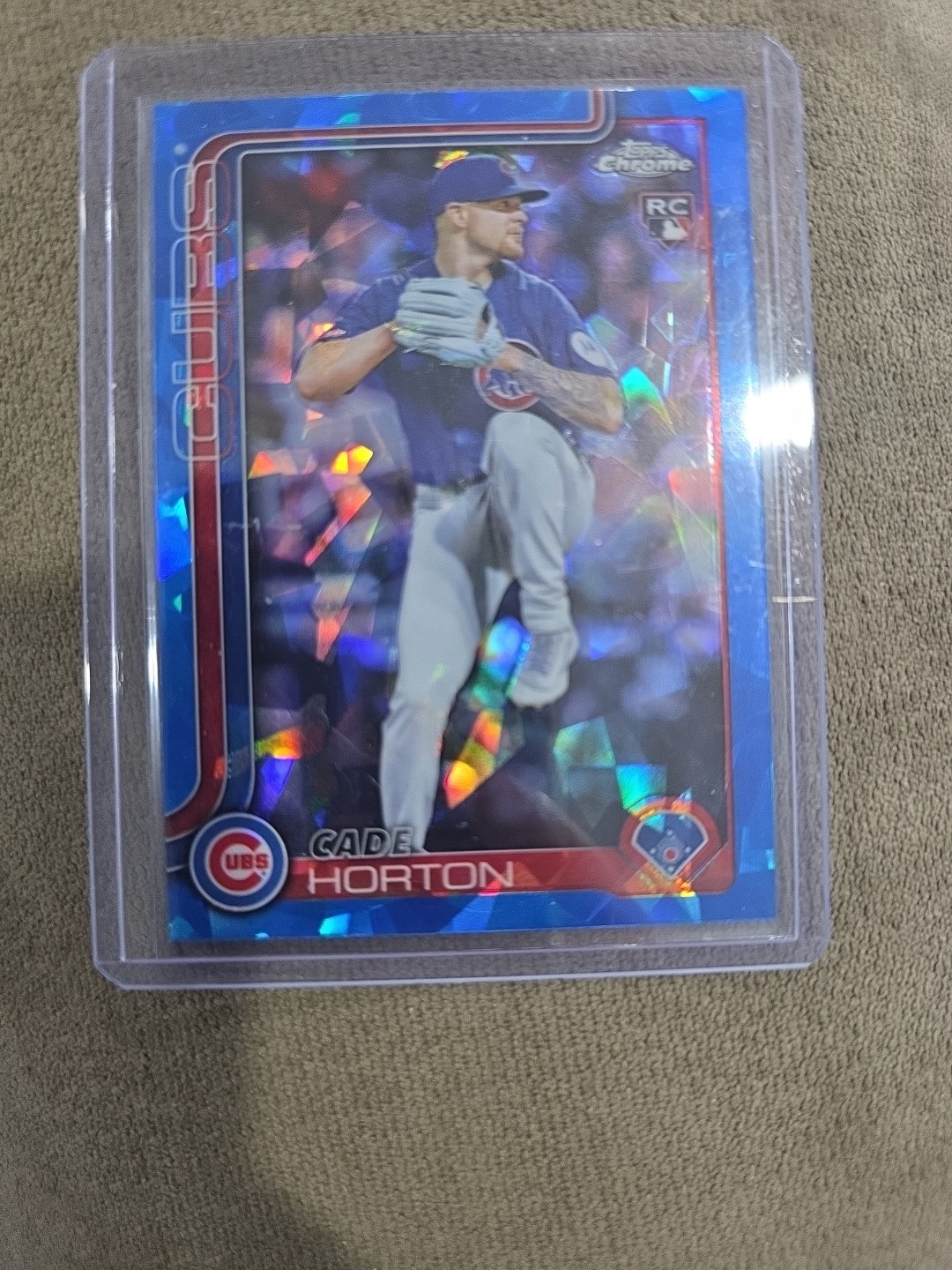 2025 Topps Chrome Update Sapphire - Cade Horton Rookie #USC63 Cubs RC