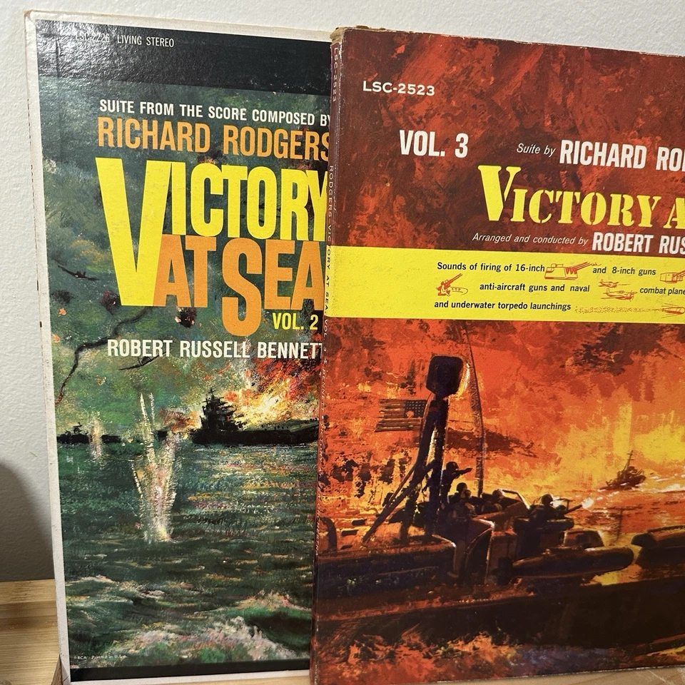 Richard Rogers - Victory At Sea - оригинальный мастер-набор для записи том 1,2 и 3 - Изображение 4 из 4