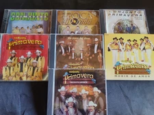 Conjunto Primavera 7 Cd's Different Titles Fonovisa Etc. Norteno Tested