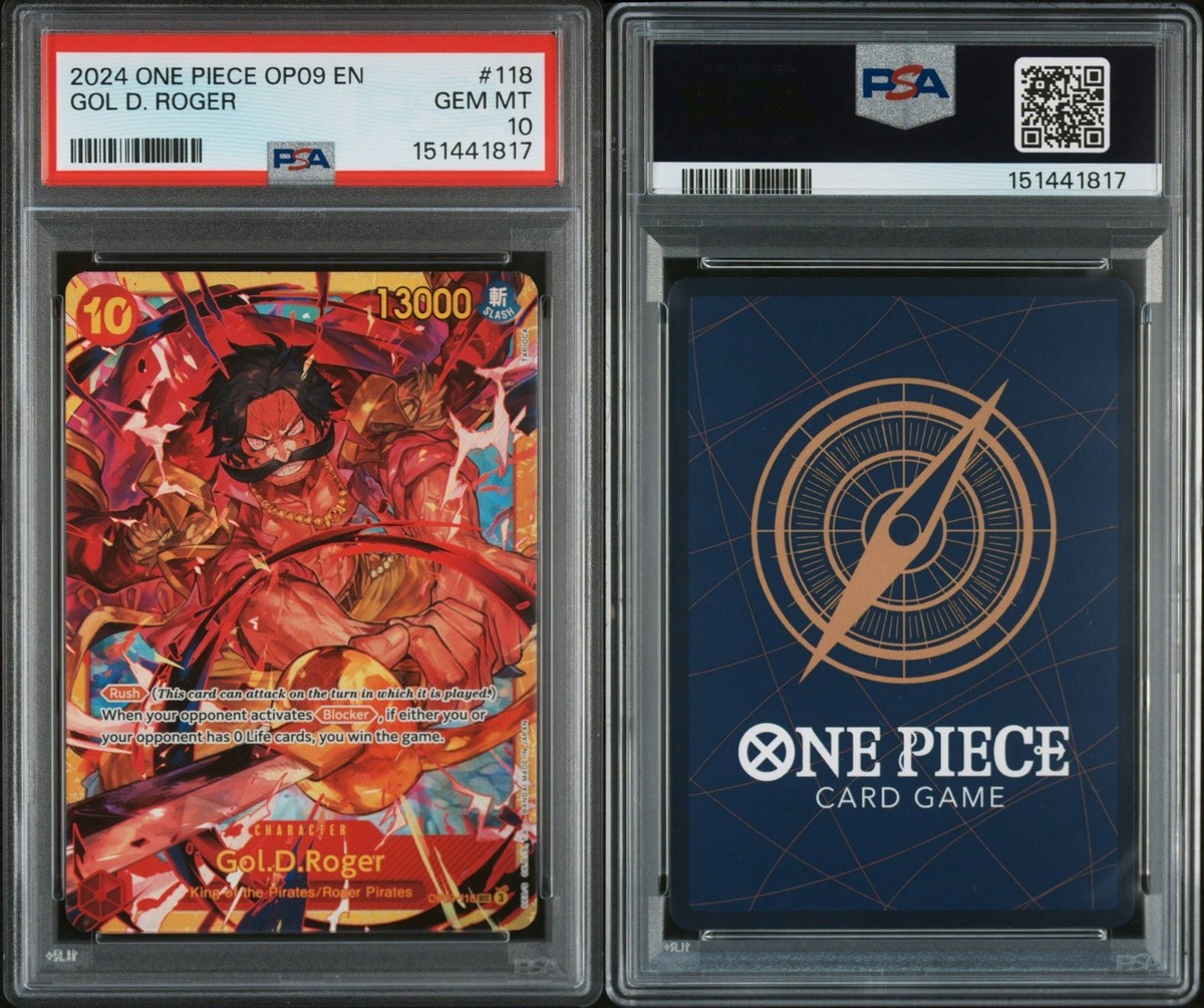 ワンピース カードゲーム 2024 ONE PIECE GOL D. ROGER #118PSA10 2024 One Piece Op09-emperors In The New World 118 Gol D. Roger