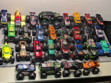 Lot of 28 Hot Wheels Monster Jam Trucks Die-Cast Collection Mixed Models