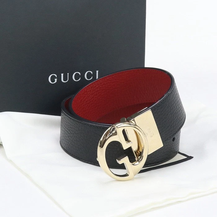 Gucci Ceinture Réversible pour Femme Noir 1,0 po (2,5 cm) 450000 CAO2G