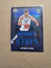 2024-25 Panini Donruss Optic - Winner Stays Jayson Tatum #2 Purple Prizm