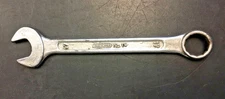 Gedore No 17, combination wrench 17mm, 12 point, Metric, Drop Forged