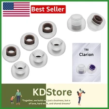 6 Pcs Silicone Ear Tips for KZ ZS10 PRO, ZSN Pro, Castor, EDX Pro, KBEAR KS1