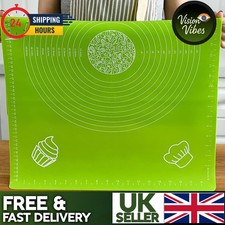 Large Non Stick Silicone Sheet Dough Fondant Rolling Mat Baking Pastry Icing Uk