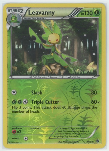 Leavanny 8/98 Emerging Powers Reverse Holo NM