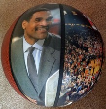 Signed MAURICE CHEEKS Commemorative BASKETBALL (Rare) Portland Blazers Autograph